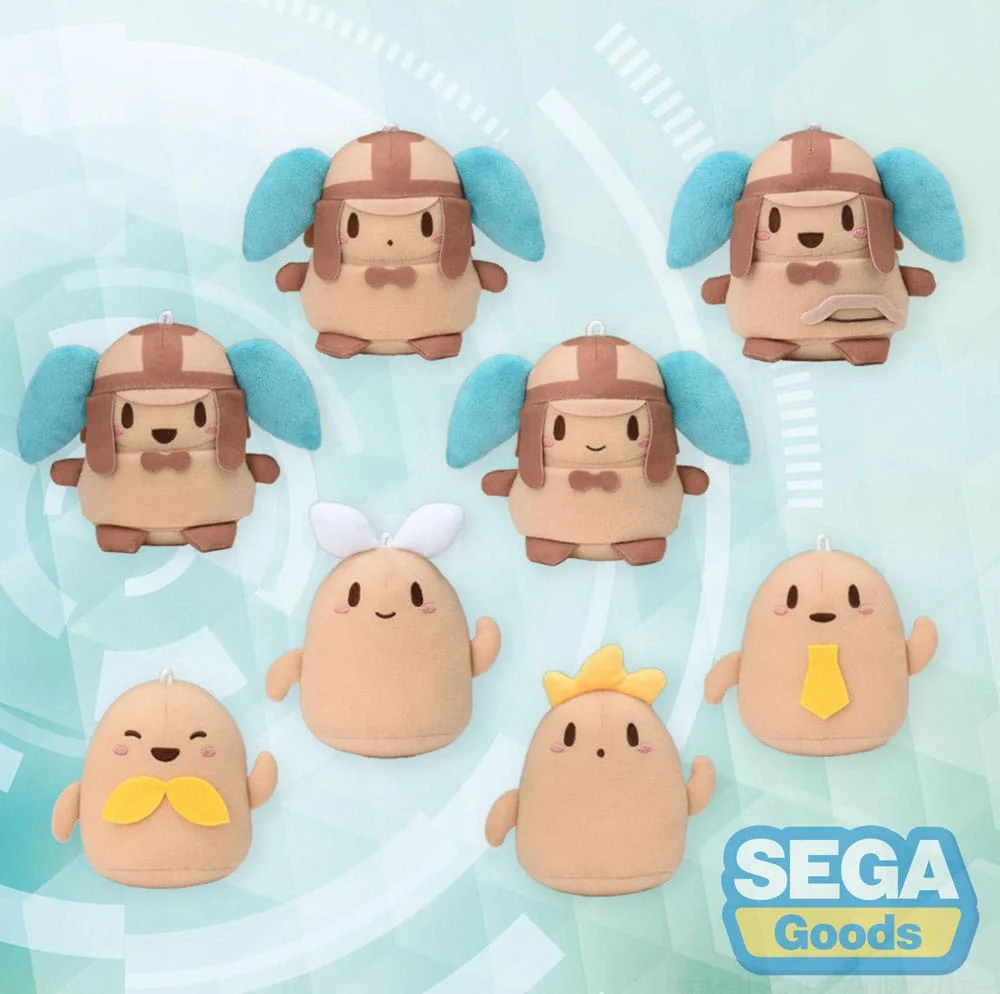 Piapro Characters Hatsune Miku Series fuwa petit Plush Keychains Haniwa 10 cm Blind Box Assortment (8)